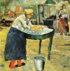 Wäscherin